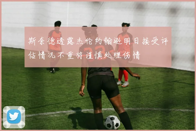斯奈德透露杰伦约翰逊明日接受评估情况不重将谨慎处理伤情